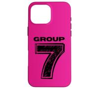 Grupo 7 Somos Grupo 7#7 Séptimo Grupo Carcasa para iPhone 16 Pro MAX