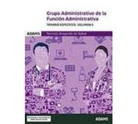 Grupo Administrativo De La Funcion Administrativa Temario Especifico V