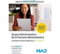 Grupo Administrativo De La Función Administrativa. Temario Materia Esp