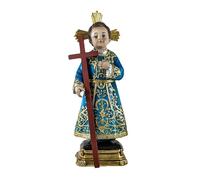 Grupo Arte Pesebre - Niño con Cruz y Vestido Azul, 30 cm