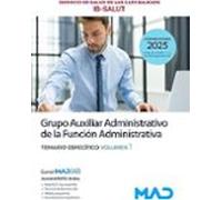 Grupo Auxiliar Administrativo De La Función Administrativa Temario Esp