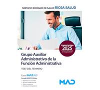 GRUPO AUXILIAR ADMINISTRATIVO FUNCION ADMINISTRATIVA TEST DEL TEMARIO
