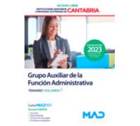 Grupo Auxiliar De La Función Administrativa (acceso Libre). Temario (v