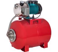 Grupo De Agua 1300 W 6000 L/h Bomba De Jardín Bomba De Presión Hidrofor 50 L