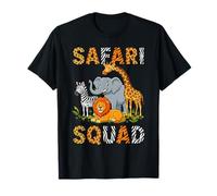 Grupo de Animales de Safari Squad Friends Camiseta