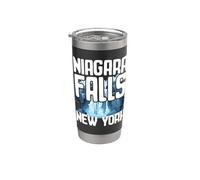 Grupo de arte Cool Cliffside Souvenir de las Cataratas del Niágara, Nueva York Vaso térmico de acero inoxidable de doble pared