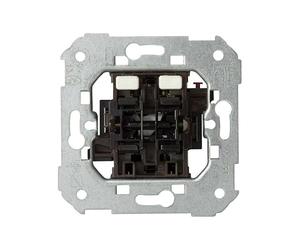 Grupo de pulsadores para persianas, material resistente, fácil instalación, control de subida/bajada, ideal para automatizar ventanas.