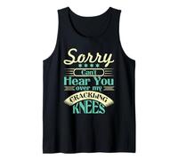 Grupo de recuerdos de envejecimiento Humor de jubilación gracioso agrietado Camiseta sin Mangas