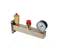 Grupo de seguridad ACS 6 bar acero inoxidable