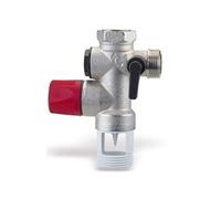 "Grupo de seguridad hidráulico de 1/2"", compatible con sifón 1"", color gris (Referencia: Ariston 877084)", estándar