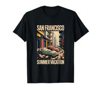 Grupo de Vacaciones de San Francisco a Juego Divertido diseño de Parodia Camiseta