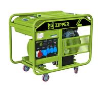 Grupo electrogeno generador gasolina port?ítil E-start 12000 W ZIPPER zi-ste1100