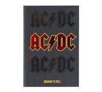 Grupo Erik AC DC Cuaderno A5 lineas | Journaling notebook A5, Bloc de notas A5, Merchandising Oficial, Tapa dura y Marcapáginas, 192 págs