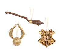 Grupo Erik Set Adornos Navidad Harry Potter - Pack Adornos Navidad árbol de Navidad, 3 Figuras Harry Potter Diferentes - Decoración Navidad Harry Potter - Harry Potter Merchandising Oficial