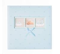 Grupo Erik AF200101506 Álbum de Fotos Memo Baby Polka Blue, Celeste Nubes, 22,7 x 22,2 x 5 cm