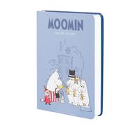 Grupo Erik Agenda 2026 2027 pequeña Moomin - Agenda escolar 2026 2027 Semana Vista de Bolsillo (Tamaño: A6) para Universidad │ Tapa blanda, Ilustraciones y Pegatinas │ 17 MESES