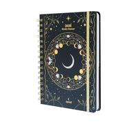 Grupo Erik Agenda 2026 Semana Vista A5 Astral - Agenda semanal Anual mujer Con Anillas - Incluye Pegatinas, Marcapáginas, Ilustraciones y Planificador mensual