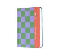 Grupo Erik Agenda 2026 Semana Vista pequeña - Agenda semanal Anual A6 Con Pegatinas, Marcapáginas y páginas de Alto Gramaje (Dic. 2025 a Dic. 2026), Morado y Verde