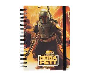 Grupo Erik Agenda A5 2022-2023 El Libro de Boba Fett, Vista Semanal, Licencia Oficial Star Wars