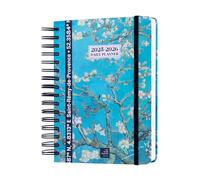 Grupo Erik Agenda escolar 2025-2026 Dia por Pagina A5 Van Gogh Museum - Agenda Curso 2025 2026 | Con Pegatinas, Ilustraciones y Anillas : Para Instituto y Universidad