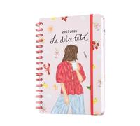 Grupo Erik Agenda escolar 2025-2026 Semana Vista A5 Ana Marin, en Español : Agenda Curso 2025 2026 | Con Pegatinas, Ilustraciones y Anillas : Para Niños y Estudiantes de Instituto