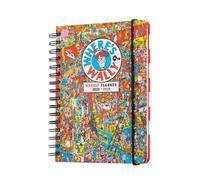 Grupo Erik Agenda escolar 2025-2026 Semana Vista A5 ¿Dónde esta Wally? : Agenda Curso 2025 2026 | Con Pegatinas, Ilustraciones y Anillas : Para Niños y Estudiantes de Instituto