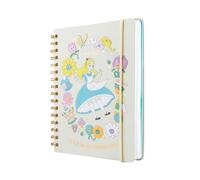 Grupo Erik Agenda escolar 2026 2027 Semana Vista Alicia en el País de las Maravillas - Agenda Semana Vista A5 para niños de Instituto [Curso 26/27 ] Con Anillas, Tapa dura, Pegatinas e Ilustraciones