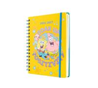 Grupo Erik Agenda escolar 2026 2027 Semana Vista Bob Esponja - Agenda Semana Vista A5 para niños de Primaria e Instituto [Curso 26/27 ] │ Con Anillas, Tapa dura, Pegatinas e Ilustraciones