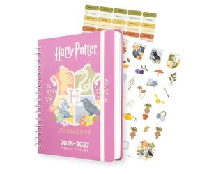 Grupo Erik Agenda escolar Harry Potter 2026 2027 Semana Vista | Agenda Semana Vista A5, Niños Instituto, Curso 26/27, Con Anillas, Tapa dura, Pegatinas e Ilustraciones
