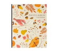 Grupo Erik: Álbum de fotos Cozy Autumn | Álbum de fotos de 13 x 18 cm con 48 bolsillos y cubierta flexible, álbum de fotos de 13 x 18 cm, personalizable (13 x 20 cm), fotos de 12 x 18 cm o foto de 13