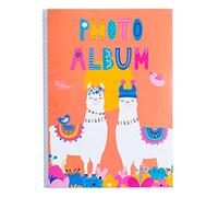 Grupo Erik Álbum de fotos de llama, 36 bolsillos, 10 x 15 cm, álbum de fotos de 6 x 4 pulgadas, álbum de fotos pequeño, libro de recuerdos, libro de fotos, regalos de menos de 5 libras, regalos de