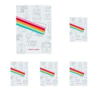 Grupo Erik Álbum Fotos Vintage Cameras - 36 Bolsillos - 10x15cm - Tapa Blanda 12x16cm (Paquete de 5)