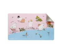 Grupo Erik Alfombrilla Raton Moomin - Alfombrilla de Escritorio de Piel Vegana : Protector Escritorio XL Impermeable y Antideslizante para Uso Profesional u Oficina (35x60 cm)