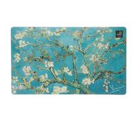 Grupo Erik Alfombrilla Raton Van Gogh - Alfombrilla de Escritorio de Piel Vegana : Protector Escritorio XL Impermeable y Antideslizante para Uso Profesional u Oficina (35x60 cm)