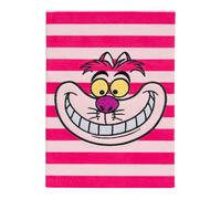 Cuaderno A5 cuadricula Alicia en el País de Las Maravillas - Journaling Notebook A5, Diario Personal para niña Disney | Bloc de Notas : Cubiertas rígidas de Felpa con marcapáginas, 192 págs