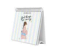 Grupo Erik Ana Marin Calendario Sobremesa 2027 - Calendario Mesa | 19,5x16,5cm, Planificador Mensual, 12 Ilustraciones, 2 Formatos, Caja Protectora, En Español