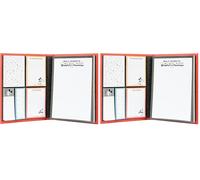 Grupo Erik Bloc de notas Adhesivas Disney Mickey - 6 tamaños diferentes notas adhesivas - Notas adhesivas bonitas - Papeleria y material escolar, licencia oficial (Paquete de 2)