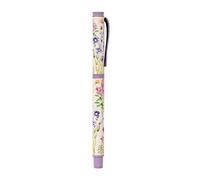Grupo Erik Bolígrafo Botanical Wild Flowers - Bolígrafo de metal negro con caja regalo - Papelería bonita