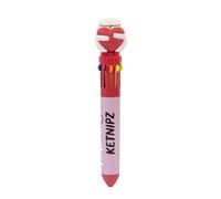 Grupo Erik Boligrafo Multicolor Ketnipz - Boligrafo retráctil divertido : Para niños Infantil 10 colores en 1 │ Accesorios de papeleria Bonitos : Regalo cumpleaños