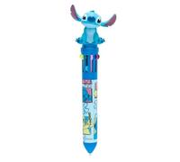Grupo Erik Bolígrafo 3D multicolor Disney Stitch - Bolígrafo 10 colores en 1 - Bolígrafo retráctil - Bolígrafos bonitos - Bolígrafo multicolor ideal accesorio papelería- Boligrafo Stitch,regalos niña