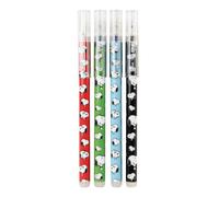 Grupo Erik Boligrafos Borrables Snoopy - Pack de 4 Boligrafos