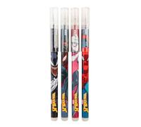 Grupo Erik Boligrafos Borrables Spiderman - Pack de 4 Boligrafos