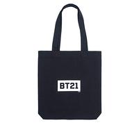 Grupo Erik Bolso tela BT21 Brand - Bolsa tela/Bolsa compra pegable - Tote bag tela - Producto con licencia oficial