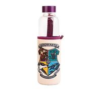 Grupo Erik Botella agua cristal Harry Potter - Botella cristal 500ml : Botella agua niños, Harry Potter regalos | Botella termica 500ml - Botellas de agua con funda protectora