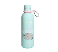 Erik Botella térmica Pusheen Kawaii – Acero inoxidable 500 ml, doble pared, tapón hermético