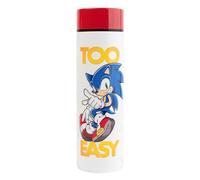 Erik Botella de agua Sonic – Acero inoxidable térmica 420 ml, doble pared, tapón hermético