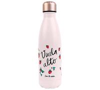 Grupo Erik Botella de Agua Ana Marín - Acero Inoxidable 500ml para Niños Colegio - Térmica Frío/Calor - Aislamiento Doble Pared - Niña