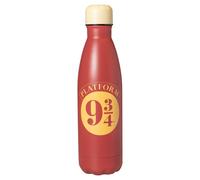 Grupo Erik Botella Harry Potter - Botella agua acero inoxidable Termica Anden 9 3/4 500ml - Harry Potter Regalos (Termo agua) | Water bottle con tapon hermético y Aislamiento Doble pared Frio/Calor