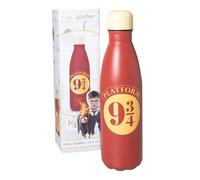 Grupo Erik Botella Harry Potter - Botella agua acero inoxidable Termica Anden 9 3/4 500ml - Harry Potter Regalos (Termo agua) | Water bottle con tapon hermético y Aislamiento Doble pared Frio/Calor