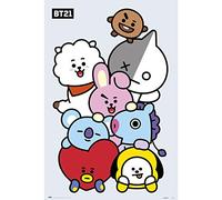 Grupo Erik BT21 Póster, Multicolor, 61x91cm